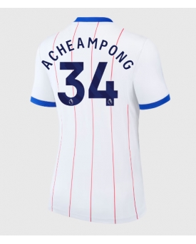 Chelsea Josh Acheampong #34 Maglia Gara Terza Repliche 2026-27 Donna Maniche Corte Chelsea Josh Acheampong #34 Maglia Gara Terza Repliche 2026-27 Donna Maniche Corte